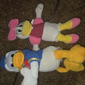 Donald Duck Plush Stuffed Animal Sailor Outfit Applause Disney Toy and daisy